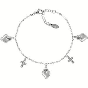Armband Amen Dame Acciaio donna in  Chirurgenstahl Zircone ACBR818392B - ACBR818392B